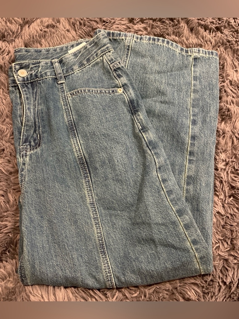 Amazon women’s Light Blue Relaxed Denim Jeans